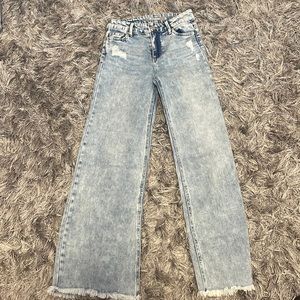 Tractr girls wide leg jeans